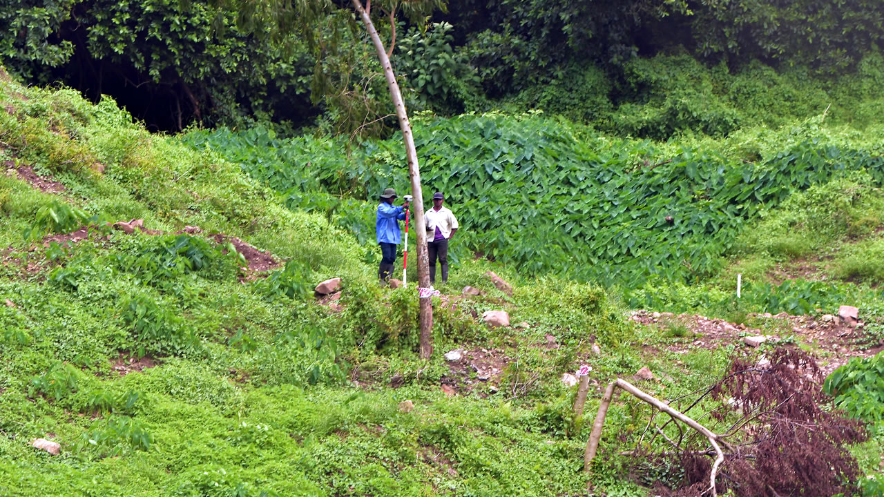Des études sont en cours pour voir si l’autre partie de la montagne pourra être utilisée comme site d’enfouissement.