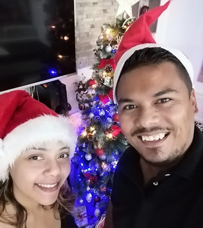 Pliver Prefumo et sa femme Allissone