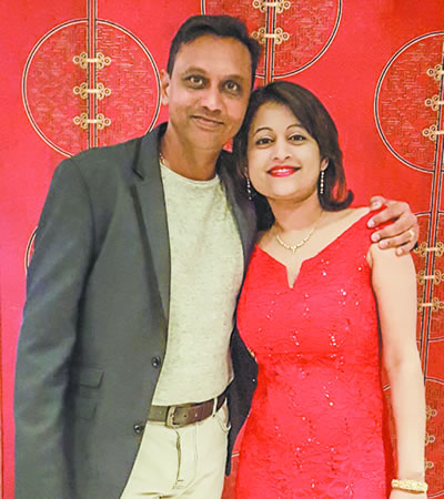 Ravi Rutnah est marié à l’avocate Kitisha.