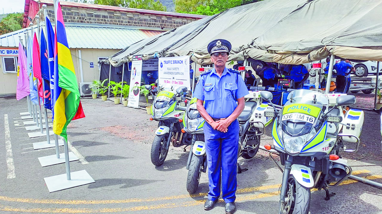 Il a passé 20 ans au sein de la Traffic Branch.