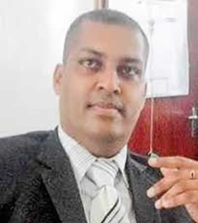 Vishal Baujeet, instituteur  au primaire.