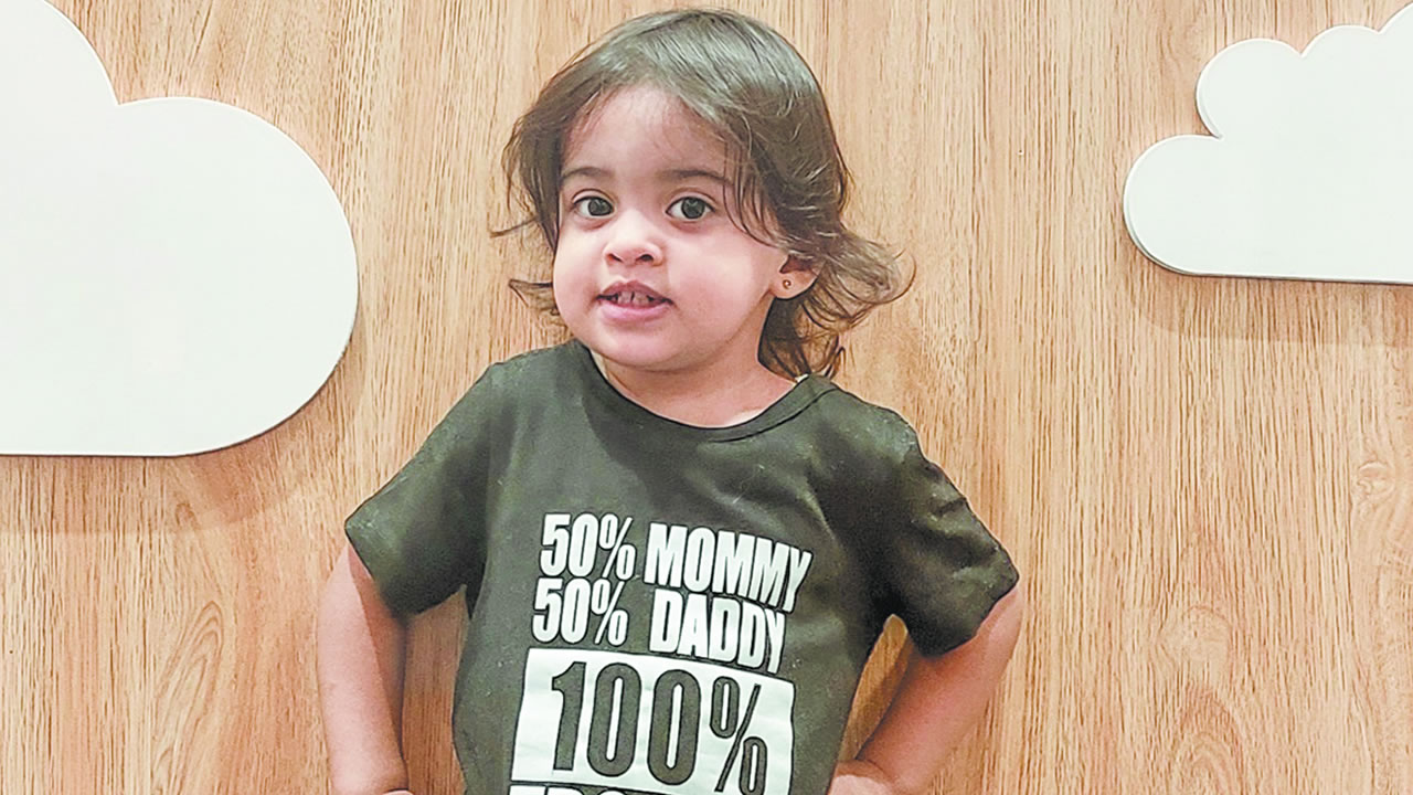 Avec la petite Marguerite, le couple savoure chaque instant de bonheur.