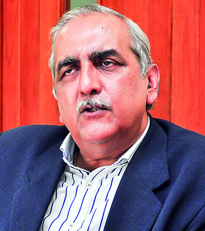 Rajiv Servansingh, directeur général de la STC.