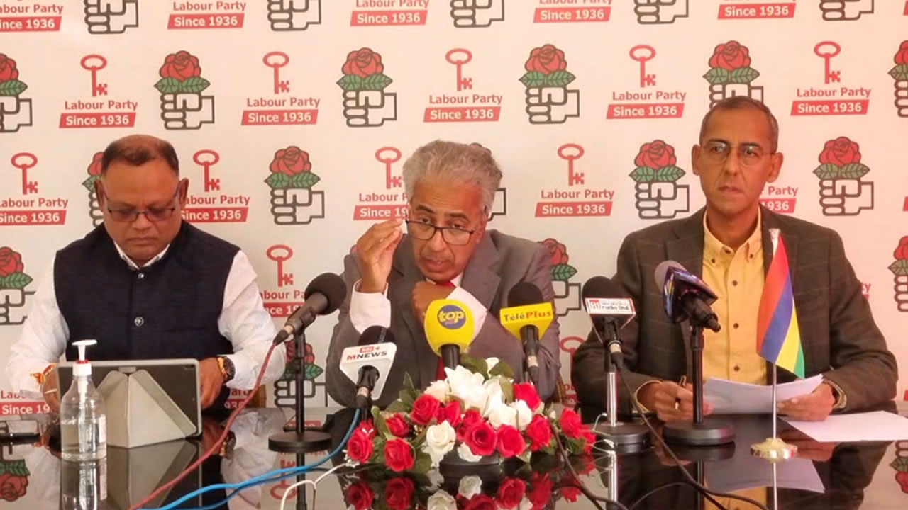 Suivez la conference de presse du Parti Travailliste | Le Defi Media Group