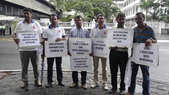 Transfert punitif allégué et doléances : les membres de l’UPSEE envisagent une grève de la faim