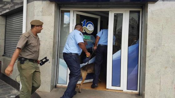 Alerte à la bombe à la MRA