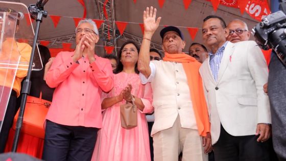 Discours 1er-Mai : Pravind Jugnauth fait quelques annonces, un discours de campagne