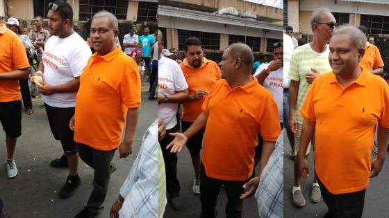 Meeting du 1er-Mai : Kalyan Tarolah attire les regards