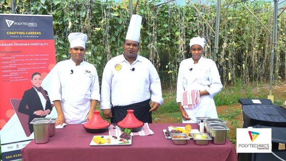 Défi Digital et TéléPlus - Saveurs d’Ailleurs : le tajine terre et mer de Polytechnics Mauritius