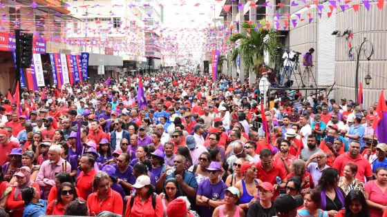 1er-Mai : suivez en direct le meeting de l’alliance PTr-MMM-ND