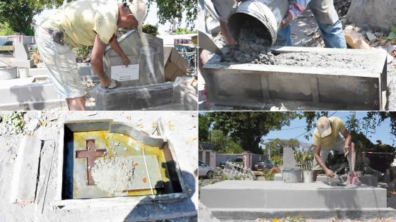 Métier de tombaliste : le cri du cœur de James Gorayah, artiste de la pierre