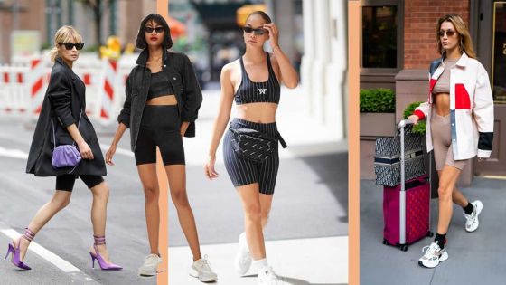 Le short cycliste pour un look sport chic