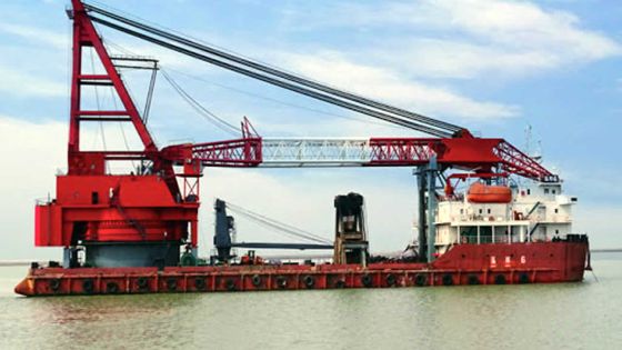 L’après Wakashio : une grue flottante arrive cette semaine