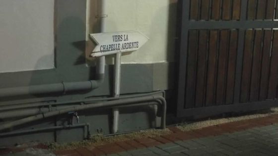 Chapelle ardente : un peu de respect svp !