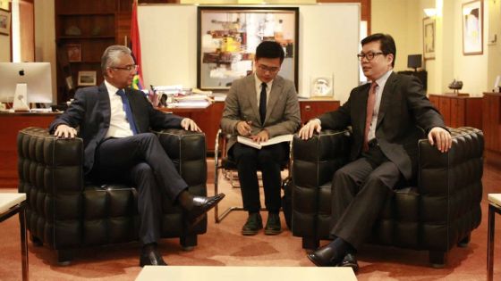 Diplomatie - Relations Maurice/Chine : une coopération renforcée souhaitée