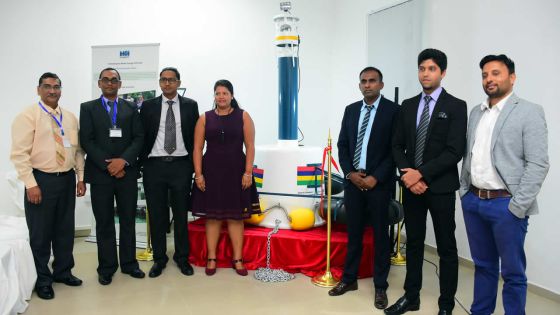 Énergie houlomotrice : un prototype 100% mauricien 