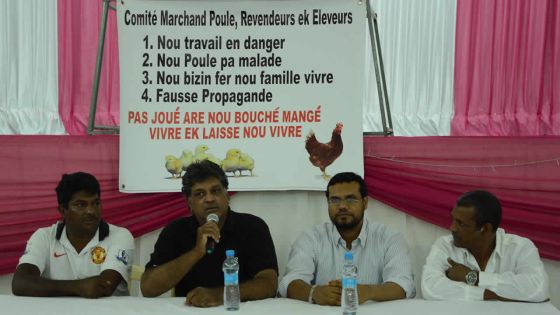 Les cinq demandes des éleveurs et revendeurs de poulets