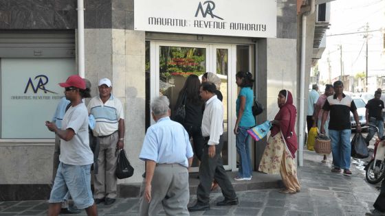 Mauritius Revenue Authority - Déclarations de revenus : plus de 92 % déjà soumises