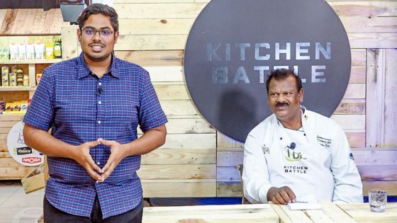 Kitchen battle : Deevilesh Omrawoo qualifié pour la demi-finale