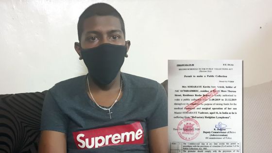 Appel aux décideurs : «Je veux vivre», lance un cancéreux de 16 ans