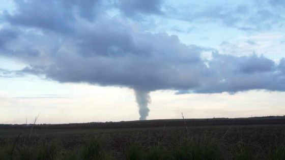 Un «nuage entonnoir» observé dans nos cieux