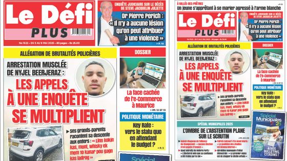 Voici la Une du Défi Plus de ce Samedi 03 Mai 2025