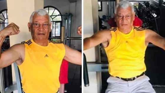 Eugène Pierre : amateur de fitness à 74 ans