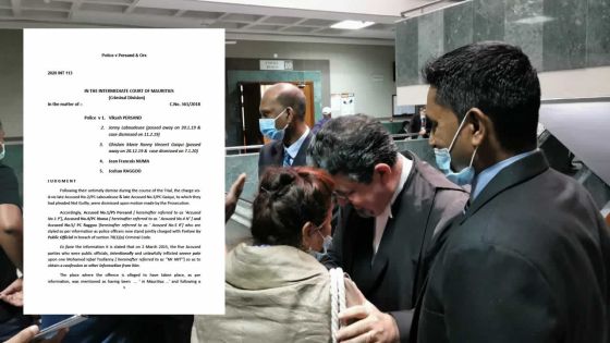 Bénéfice du doute aux trois policiers dans l'affaire Toofanny : lisez le jugement 