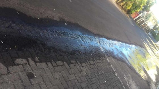À Vacoas : une fuite signalée depuis trois jours à route Jackson