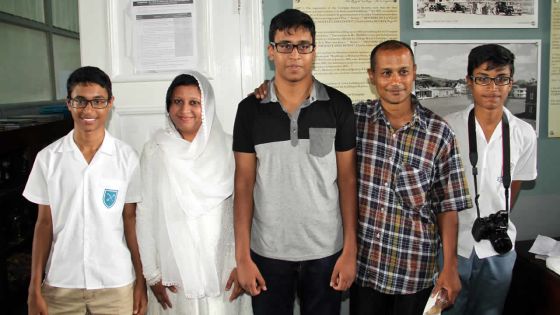 Noor-E-Mohammad Mustun du collège Royal de Curepipe : un lauréat issu d’une famille modeste