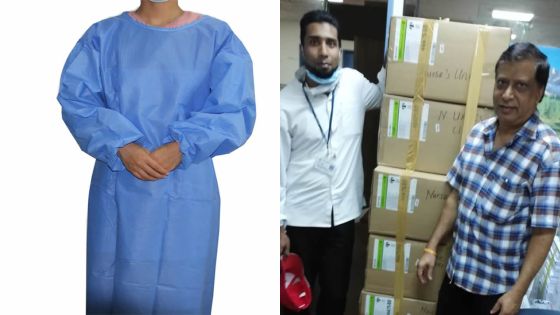 Lutte anti-Covid-19 : le Nurses Union fait un don de matériel de protection aux infirmiers