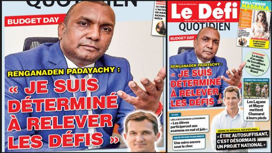 Voici la Une du Defi Quotidien de ce jeudi 04 juin 2020