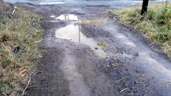 Péreybère : la rue Normandie en piteux état 