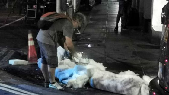 Tournage du film Netflix : comme un air de New York à Port-Louis