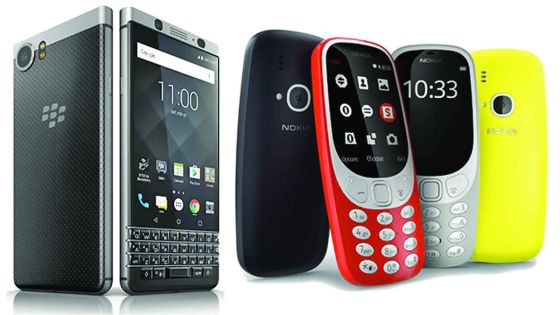 Mobile World Congress 2017 : Blackberry et Nokia de retour 