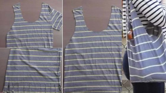 À faire soi-même : transformez votre vieux t-shirt en ‘tote-bag’