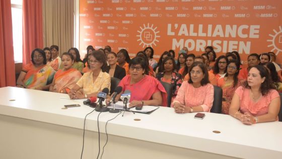 Aile féminine du MSM : «Assurez-vous que le pays reste entre de bonne mains», demande Leela Devi Dookun-Luchoomun