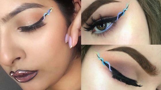 Le ruban eye-liner : le nouveau maquillage qui habille le regard