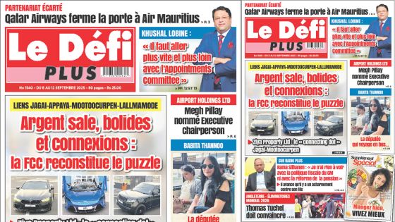 Voici la Une du Défi Plus de ce Samedi 06 Septembre 2025