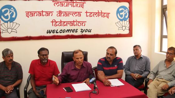 «Votez selon votre conscience et votre intelligence», lance le président de la Mauritius Sanatan Dharma Temple Federation
