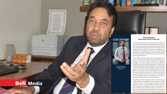 Le DPP plaide pour l’introduction de la Police and Criminal Justice Act