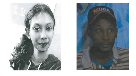 Faites le 999 si vous avez des infos sur Ketsia Payindee et Jean Bool 