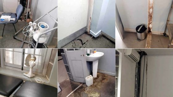 Hôpital Dr A. G. Jeetoo : un patient pointe du doigt l’insalubrité d’une salle