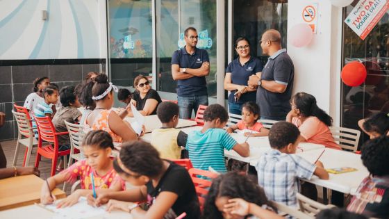 Riche-Terre Mall organise une : «Chocolate Party» pour les enfants défavorisés