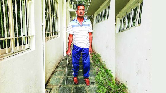 Amputé d’un pied : Parmessur recherche un emploi