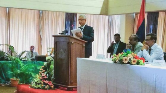 Pravind Jugnauth demande aux membres des organismes parapublics de rester apolitiques