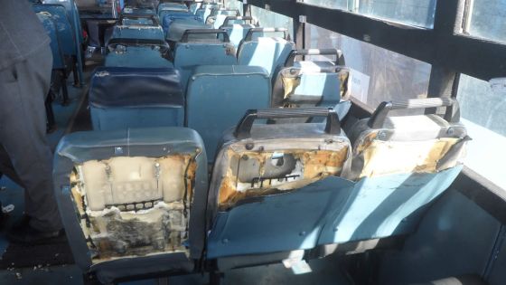 Autobus saccagé : la CNT interrompt le service