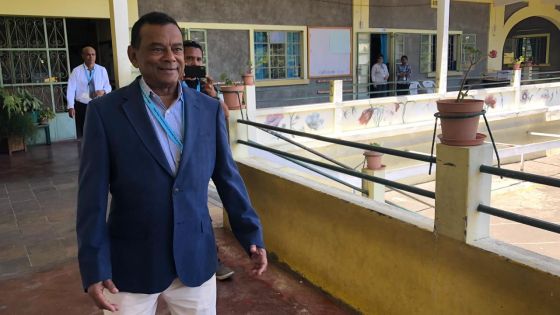 No 19 : Collendavelloo dit être «très surpris» par le nombre d’électeurs qui n’ont pas pu voter