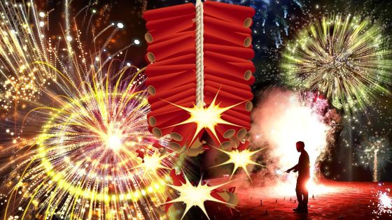 Fêtes de fin d’année : baisse de la vente des feux d’artifice