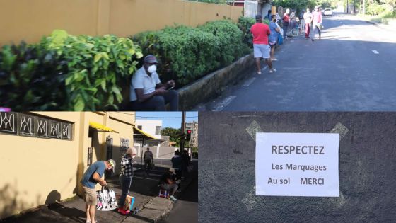 [En images] A Curepipe ce matin...en attendant l’ouverture des supermarchés 
